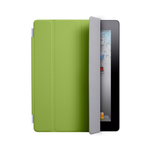 iPad 2-4 Polyurethane Smart Cover — Green