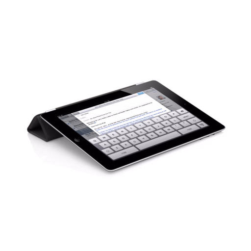 iPad Smart Cover — Leather Black