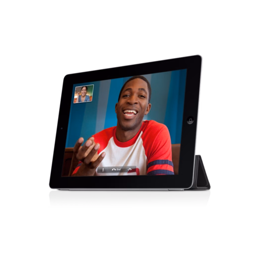 iPad Smart Cover — Leather Black