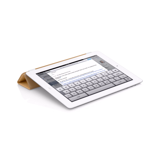 iPad Smart Cover — Leather Tan