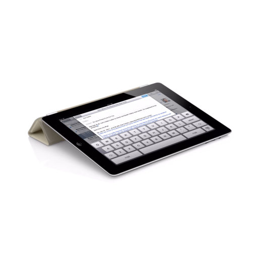iPad Smart Cover — Leather Cream
