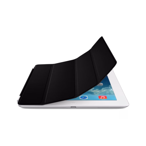 iPad Smart Cover — Leather Black