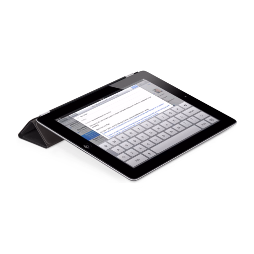iPad Smart Cover — Leather Black