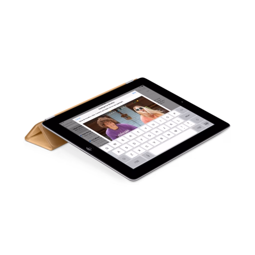iPad Smart Cover — Leather Tan