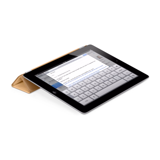 iPad Smart Cover — Leather Tan
