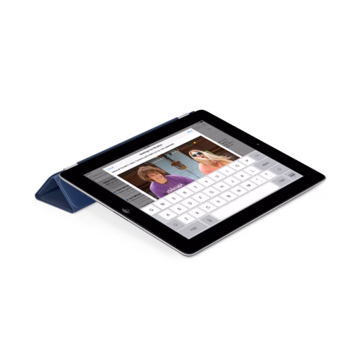 iPad Smart Cover — Leather Navy