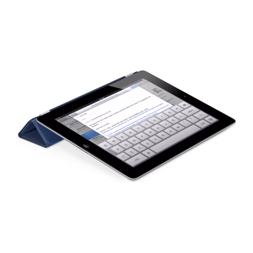 iPad Smart Cover — Leather Navy