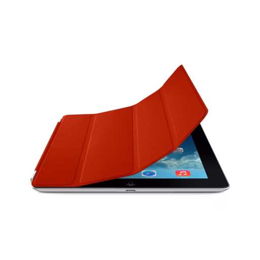 iPad Smart Cover — Leather Red