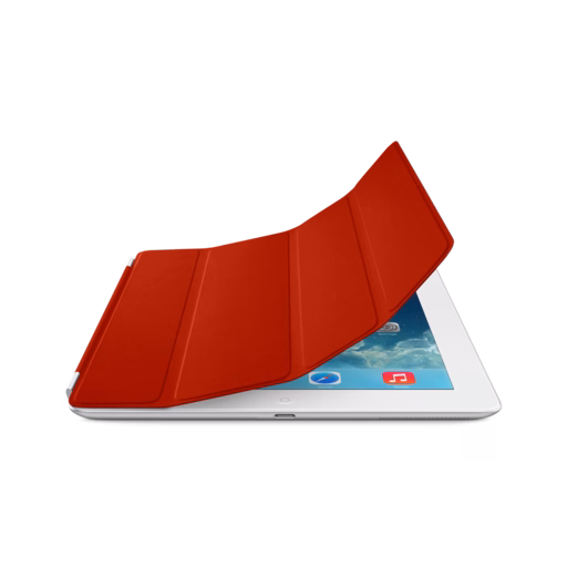 iPad Smart Cover — Leather Red