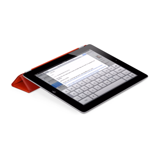 iPad Smart Cover — Leather Red