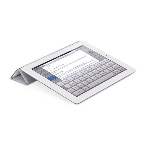 iPad Smart Cover — Light Grey