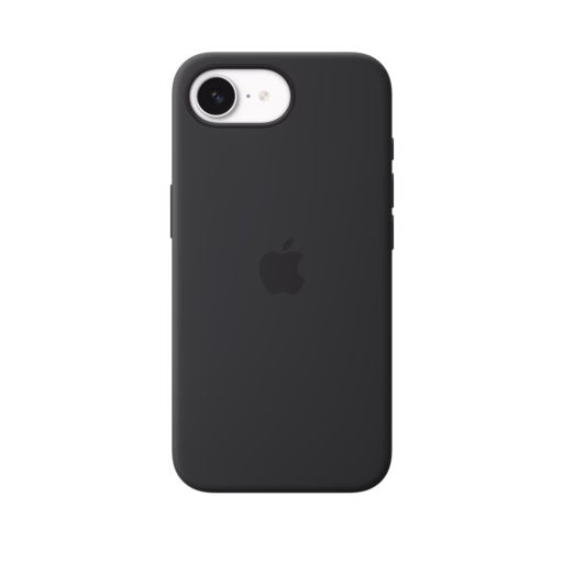 iPhone 16e Silicone Case — Black