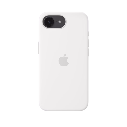 iPhone 16e Silicone Case — White