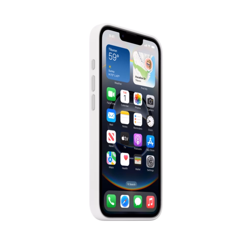 iPhone 16e Silicone Case — White
