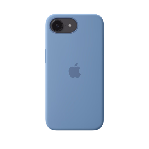 iPhone 16e Silicone Case — Winter Blue