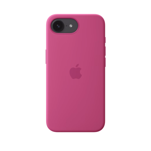 iPhone 16e Silicone Case — Fuchsia