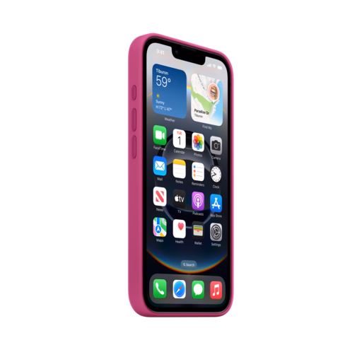 iPhone 16e Silicone Case — Fuchsia