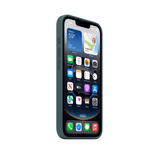 iPhone 16e Silicone Case — Lake Green