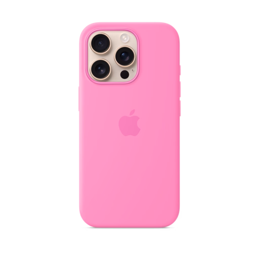 iPhone 16 Pro Silicone Case with MagSafe — Peony