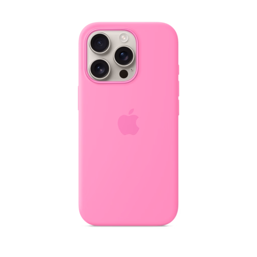 iPhone 16 Pro Silicone Case with MagSafe — Peony