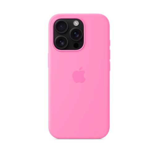 iPhone 16 Pro Silicone Case with MagSafe — Peony