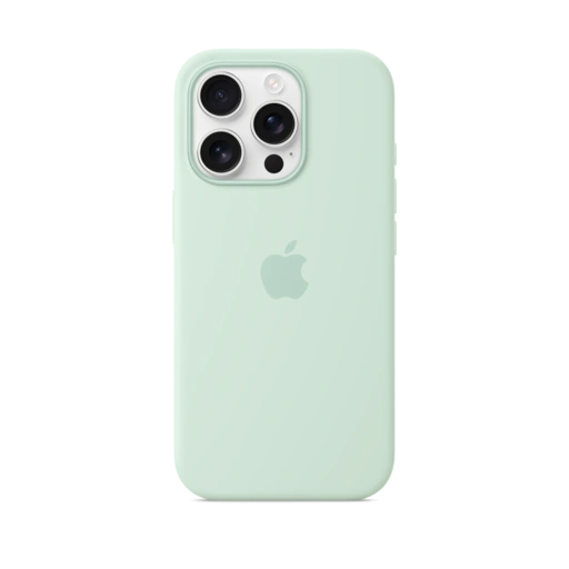 iPhone 16 Pro Silicone Case — Aquamarine iPhone 16 Pro Silicone Case — Aquamarine