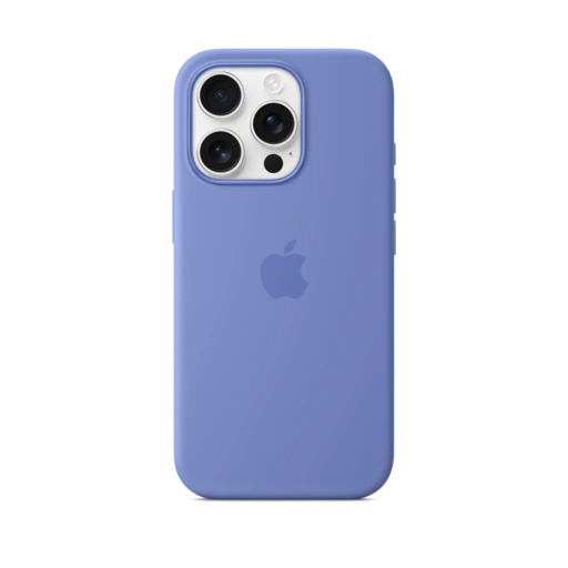 iPhone 16 Pro Silicone Case — Periwinkle iPhone 16 Pro Silicone Case — Periwinkle
