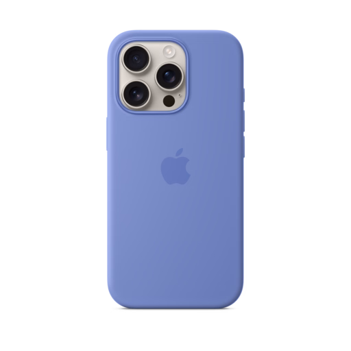 iPhone 16 Pro Silicone Case with MagSafe — Periwinkle