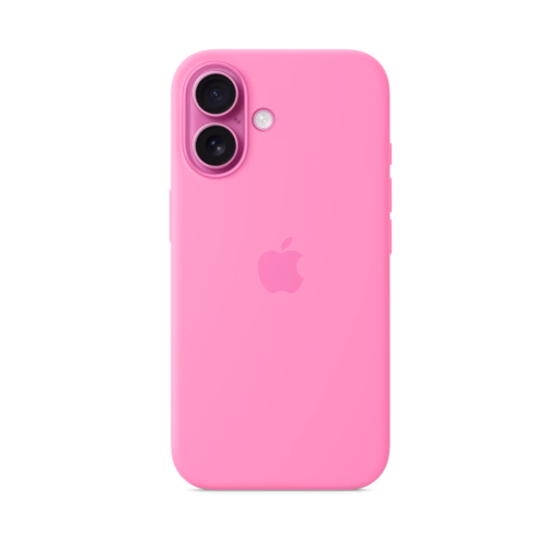 iPhone 16 Silicone Case — Peony