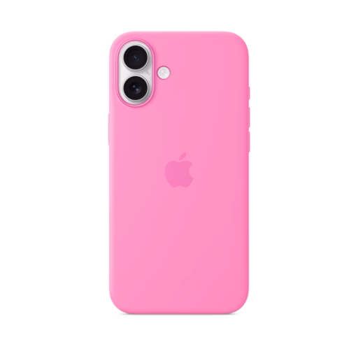 iPhone 16 Plus Silicone Case with MagSafe — Peony