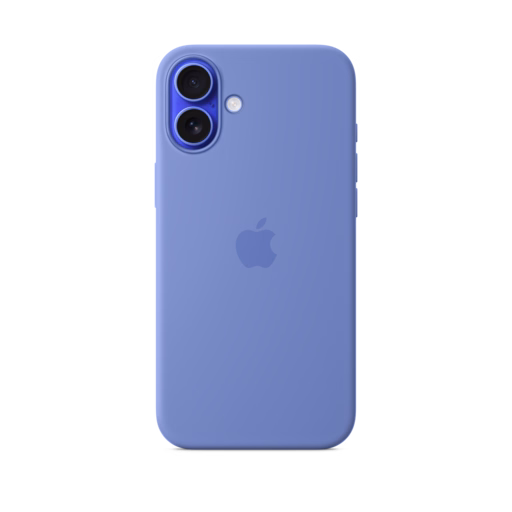 iPhone 16 Plus Silicone Case — Periwinkle