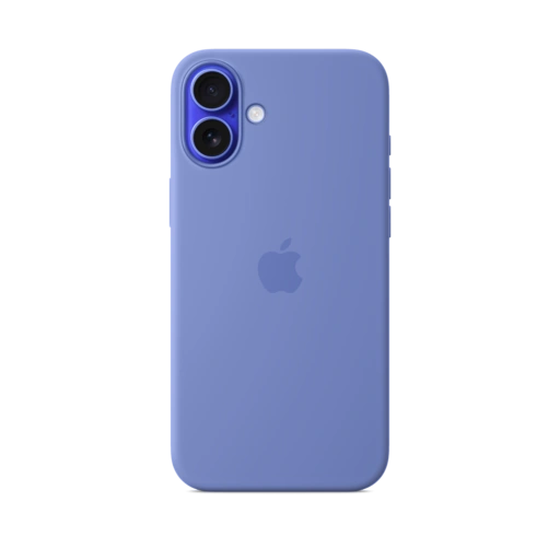 iPhone 16 Plus Silicone Case — Periwinkle iPhone 16 Plus Silicone Case — Periwinkle