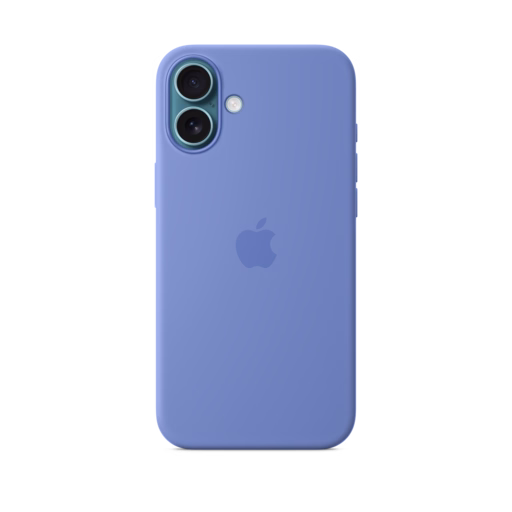 iPhone 16 Plus Silicone Case with MagSafe — Periwinkle