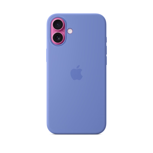 iPhone 16 Plus Silicone Case with MagSafe — Periwinkle