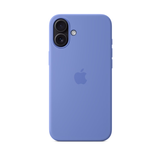 iPhone 16 Plus Silicone Case with MagSafe — Periwinkle