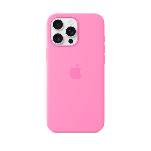 iPhone 16 Pro Max Silicone Case — Peony