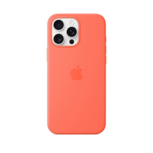 iPhone 16 Pro Max Silicone Case — Tangerine iPhone 16 Pro Max Silicone Case — Tangerine