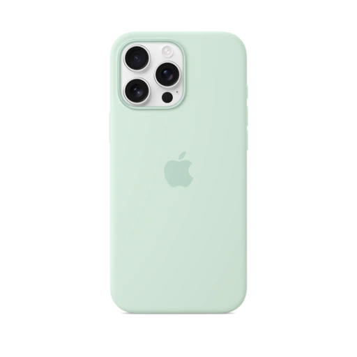 iPhone 16 Pro Max Silicone Case — Aquamarine iPhone 16 Pro Max Silicone Case — Aquamarine