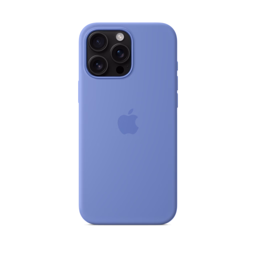 iPhone 16 Pro Max Silicone Case with MagSafe — Periwinkle