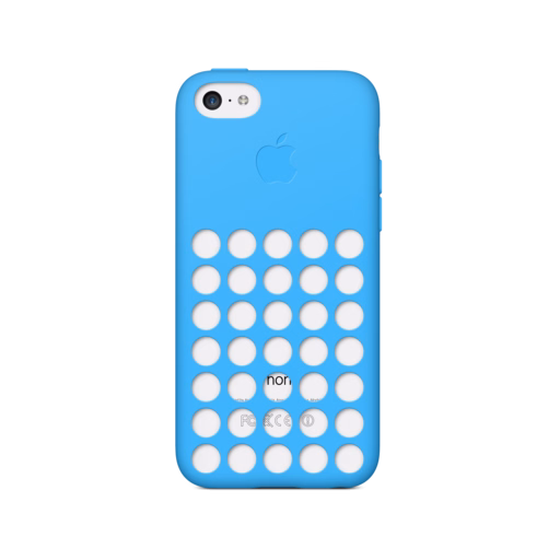 iPhone 5c Silicone Case — Blue iPhone 5c Silicone Case — Blue