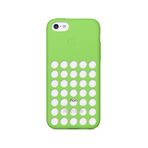 iPhone 5c Silicone Case — Green iPhone 5c Silicone Case — Green