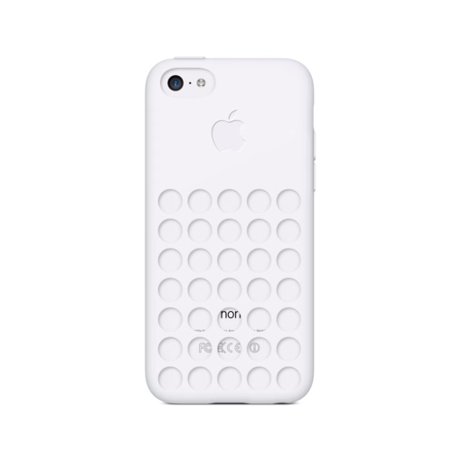 iPhone 5c Silicone Case — White iPhone 5c Silicone Case — White