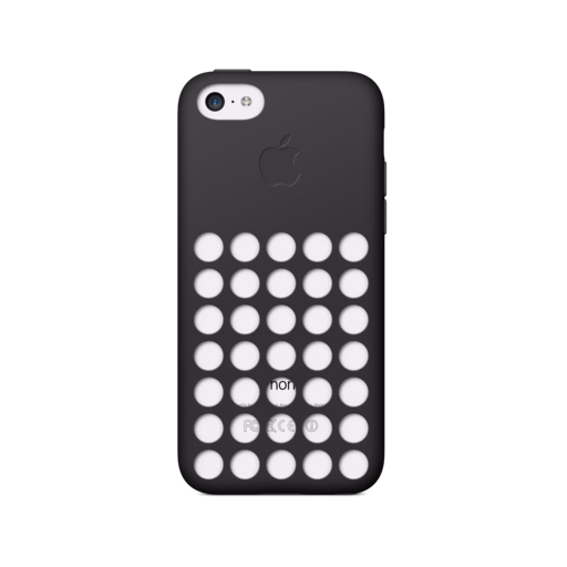 iPhone 5c Silicone Case — Black iPhone 5c Silicone Case — Black