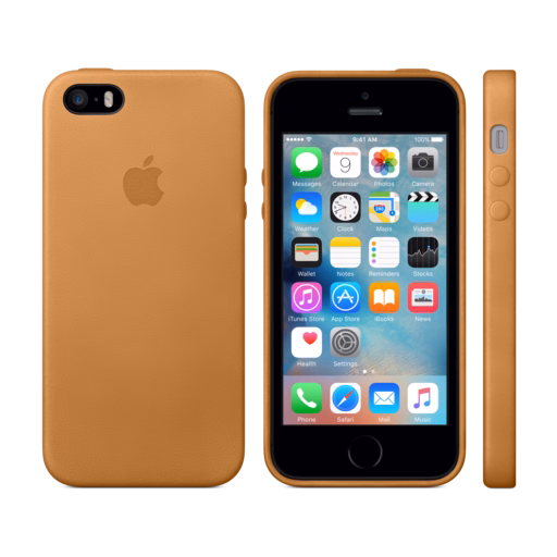 iPhone 5s Leather Case — Brown