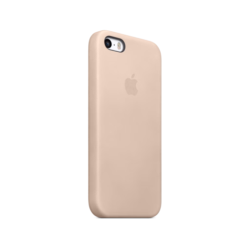 iPhone 5s Leather Case — Beige