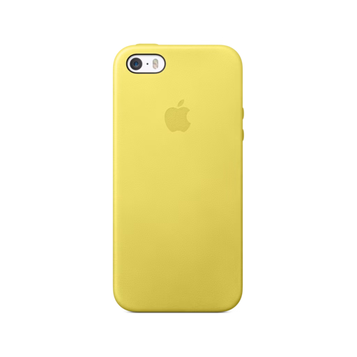 iPhone 5s-SE Leather Case — Yellow