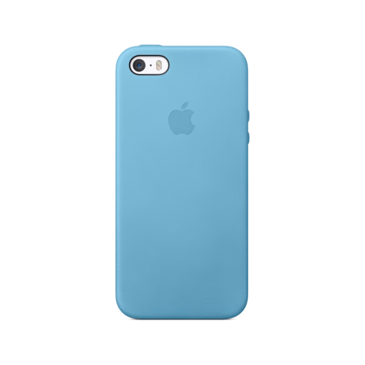iPhone 5s-SE Leather Case — Blue