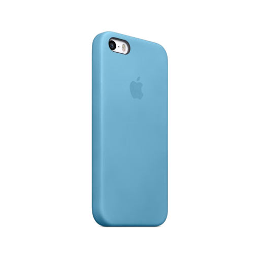 iPhone 5s Leather Case — Blue