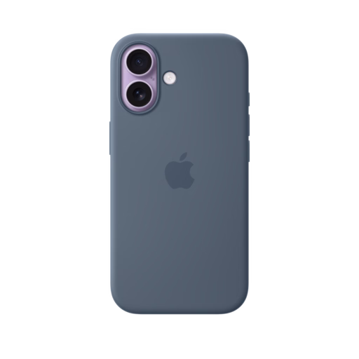 iPhone 17 Silicone Case with MagSafe — Anchor Blue