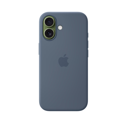 iPhone 17 Silicone Case with MagSafe — Anchor Blue